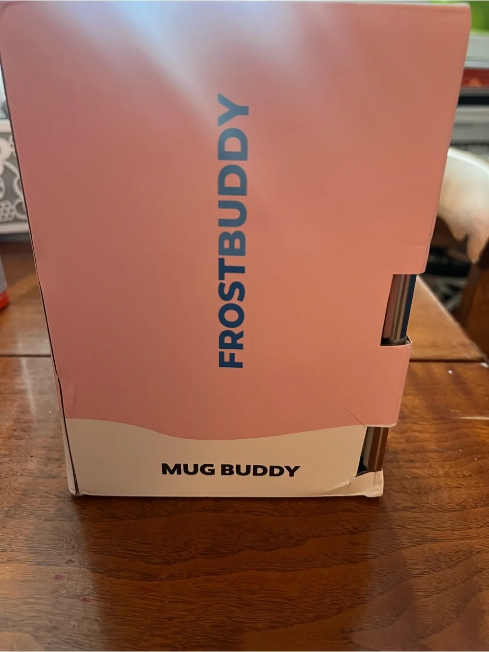 FrostBuddy Pink Mug Buddy - Insulated Pink Beverage Sleeve